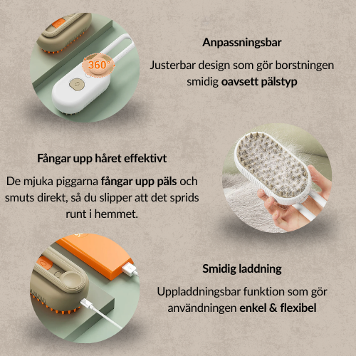 PälsElitens ångborste